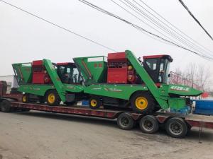 山西洪洞縣訂購3臺穗莖兼收玉米收獲機(jī)